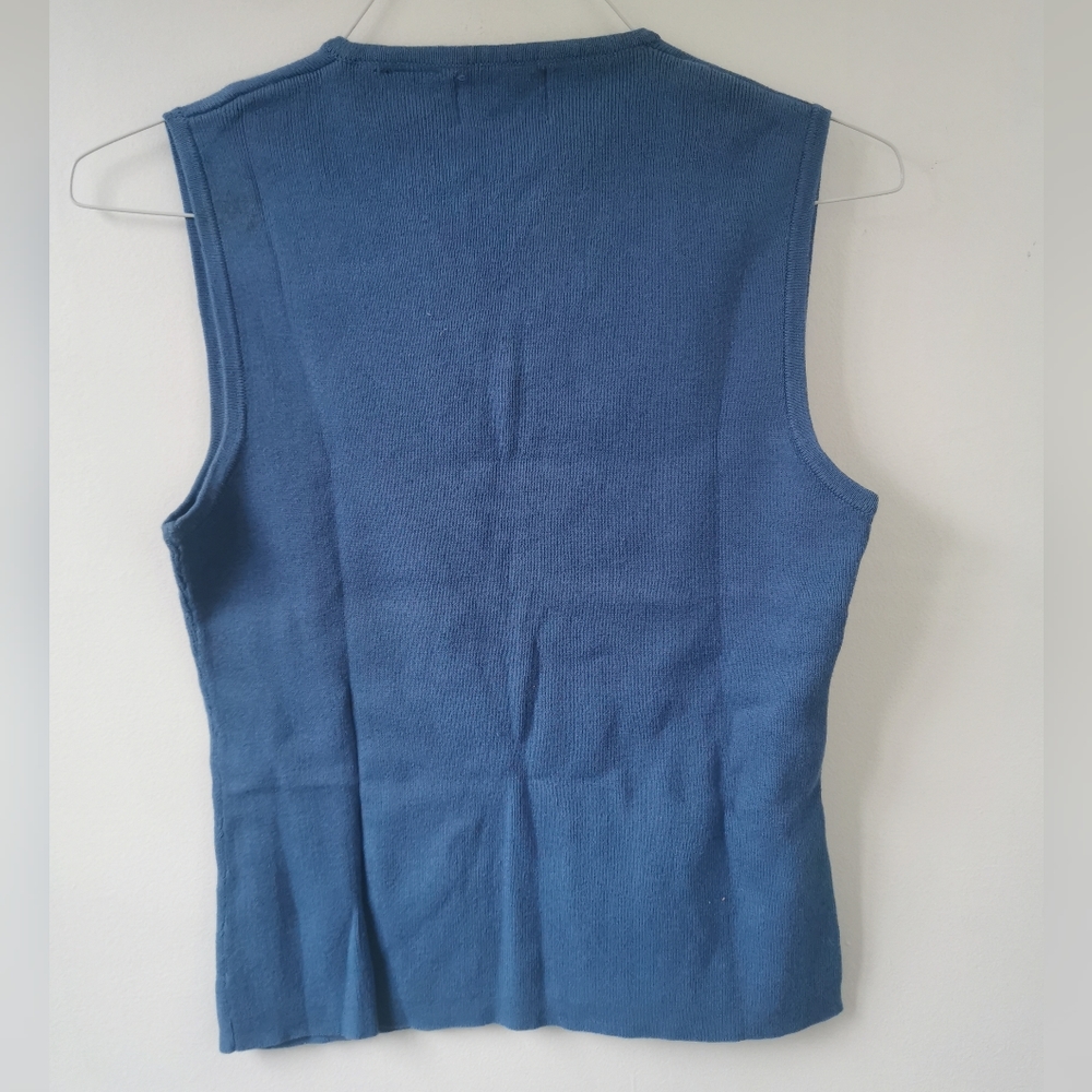 💜3/$15 5/$20 7/$25💜Womens sz md Jeansworks sweater vest - Picture 2 of 2